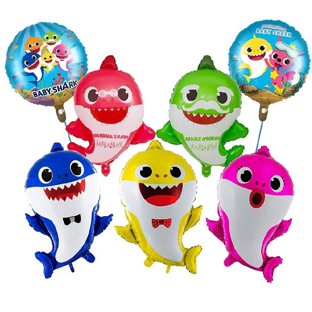 Baby Shark Party Ballons (Birthday)